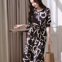 Pattern Print One-Piece