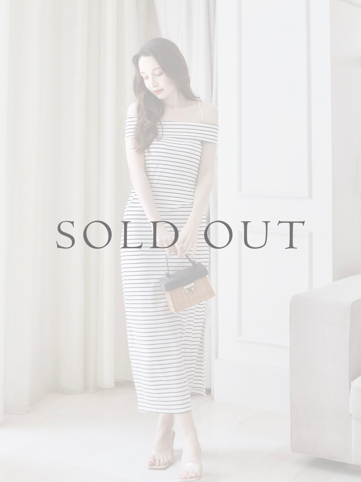 Offshoulder Border One-Piece – VANON