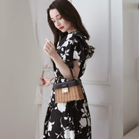 Floral Print One-Piece