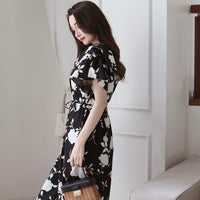 Floral Print One-Piece