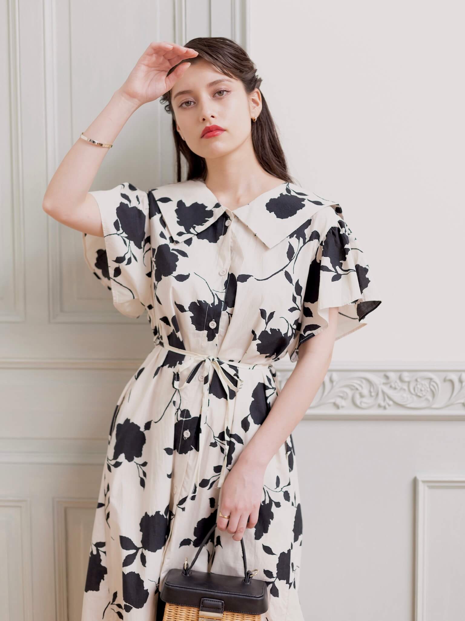 Floral Print One-Piece – VANON