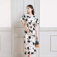 Floral Print One-Piece