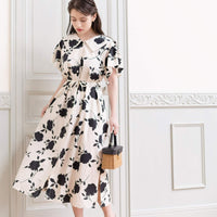 Floral Print One-Piece