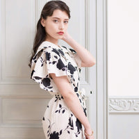 Floral Print One-Piece