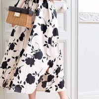 Floral Print One-Piece