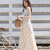 Floral Chiffon One-Piece