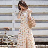 Floral Chiffon One-Piece