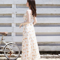 Floral Chiffon One-Piece