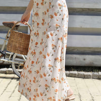 Floral Chiffon One-Piece