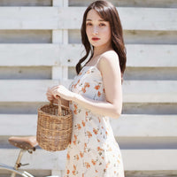 Floral Chiffon One-Piece
