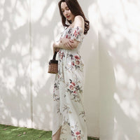 Off-Shoulder Long One-Piece