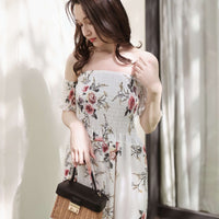 Off-Shoulder Long One-Piece