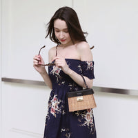 Off-Shoulder Long One-Piece