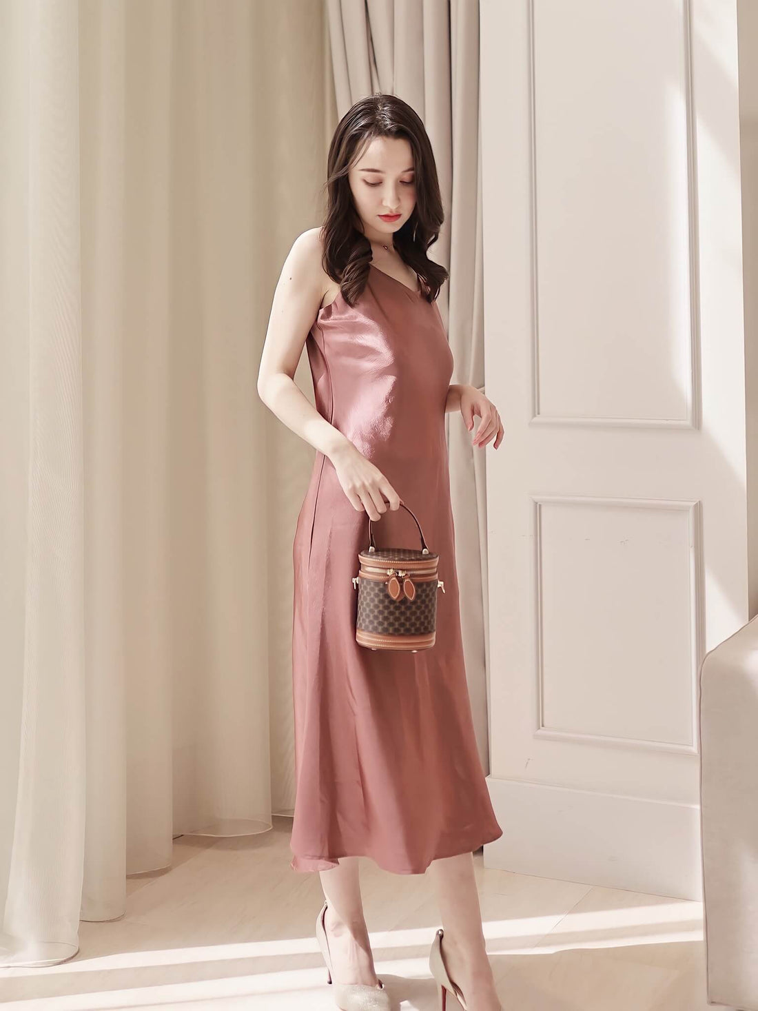 Silk Camisole One-Piece