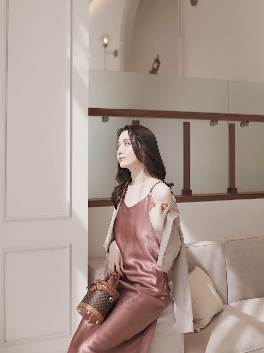 Silk Camisole One-Piece