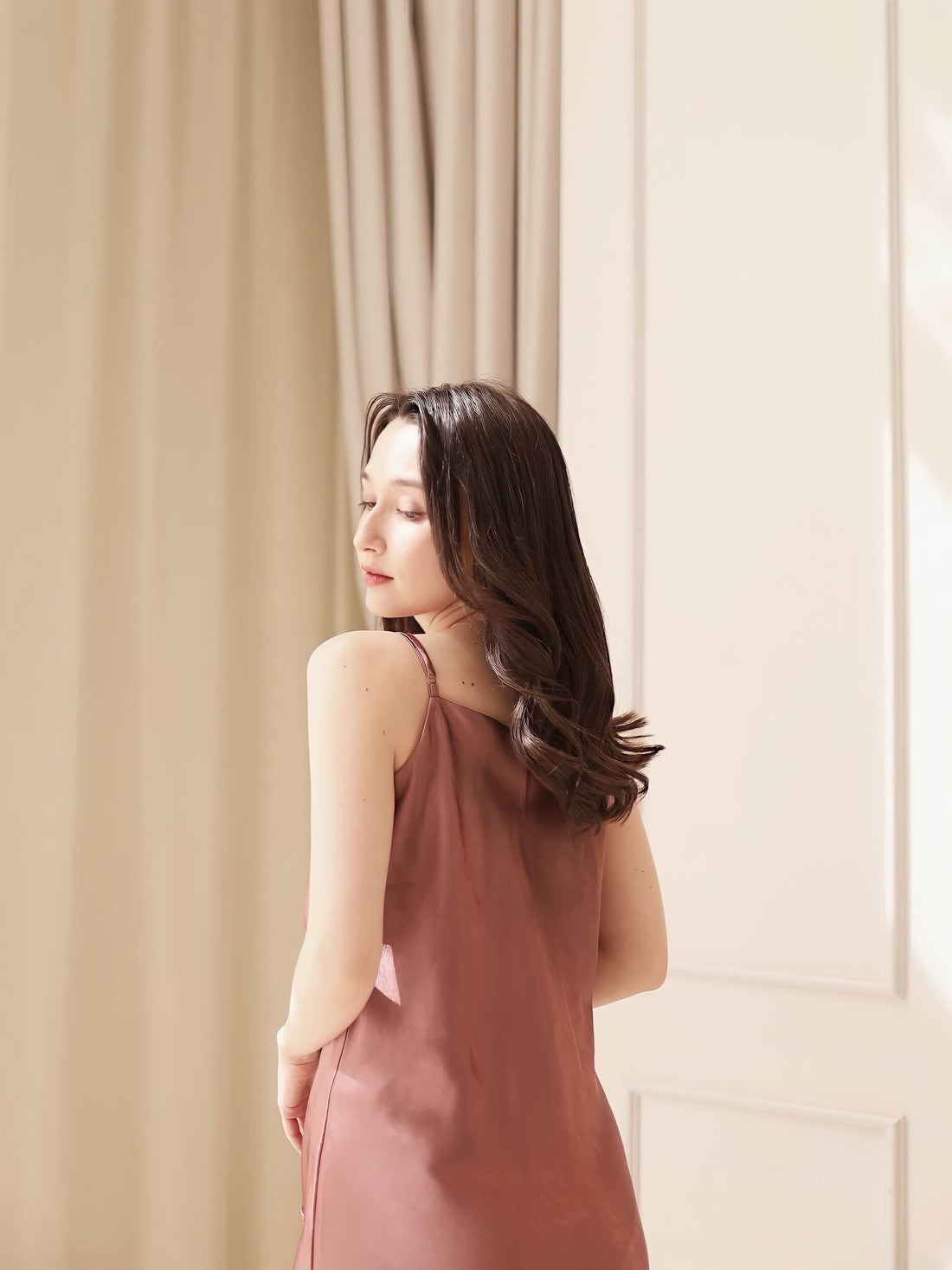 Silk Camisole One-Piece