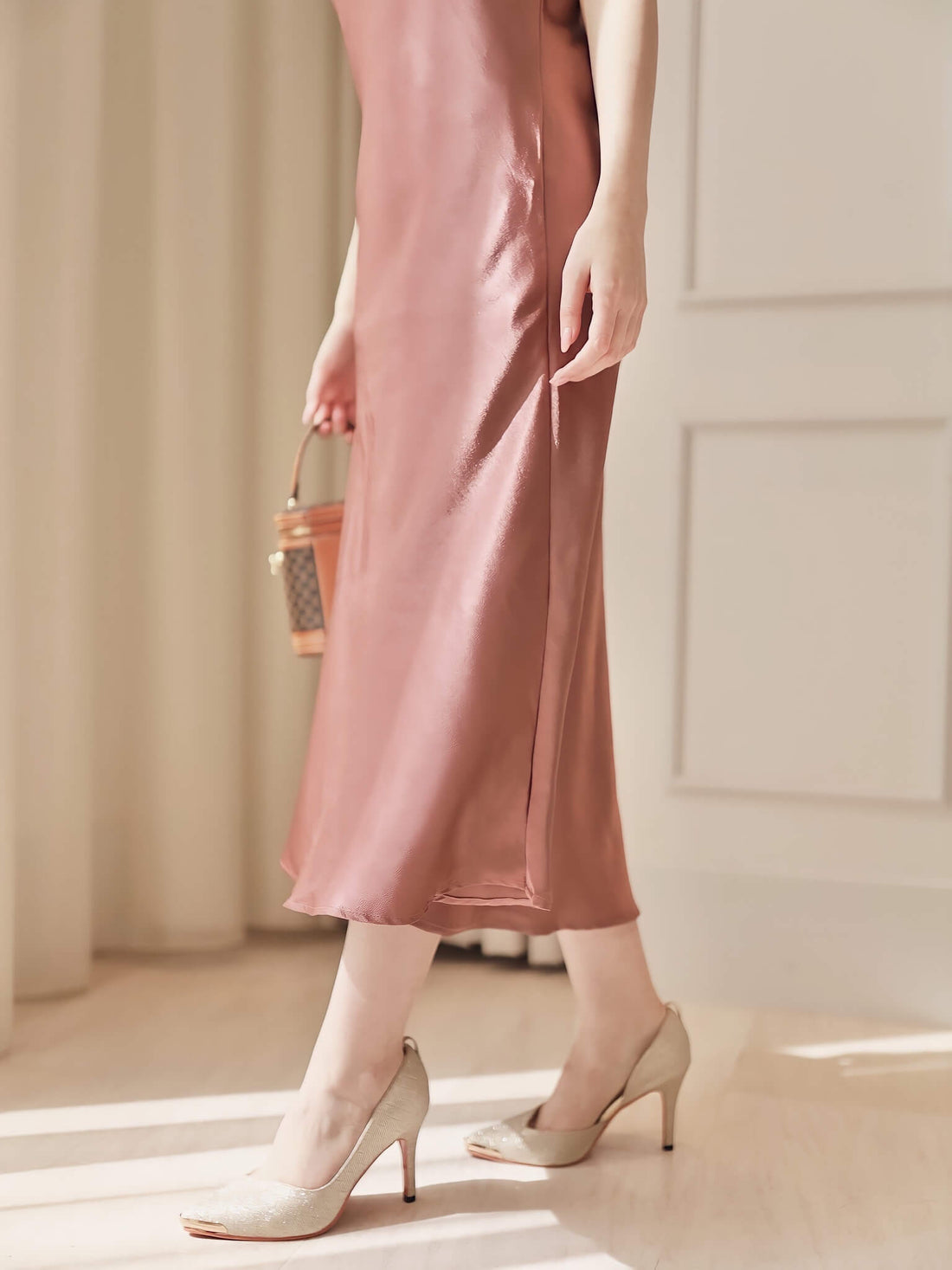 Silk Camisole One-Piece