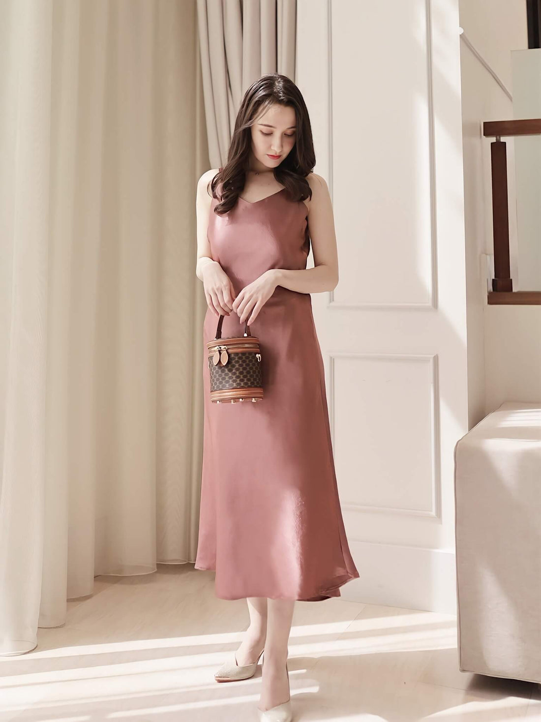 Silk Camisole One-Piece