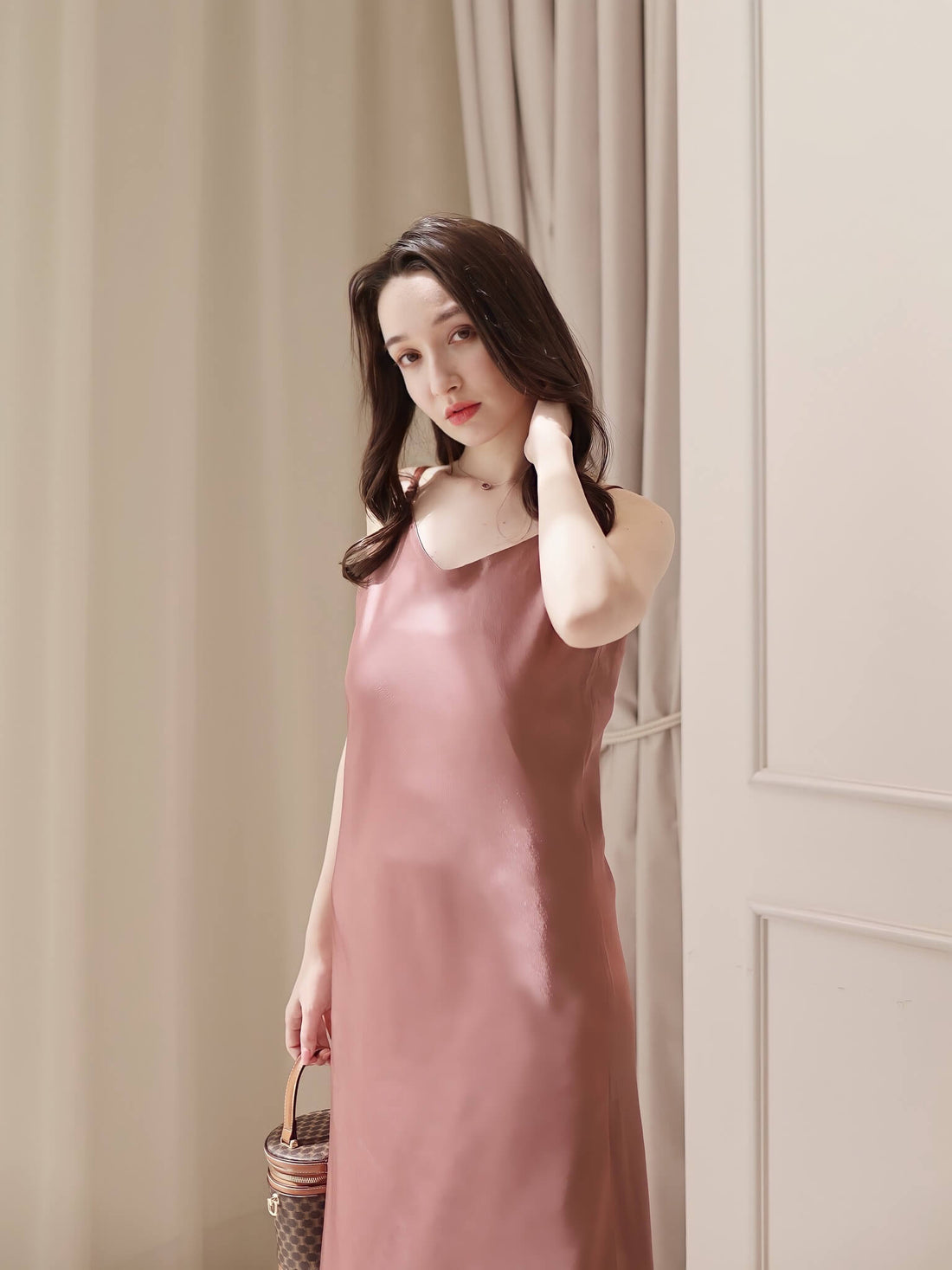 Silk Camisole One-Piece