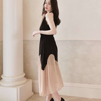 Bicolor Flare One-Piece