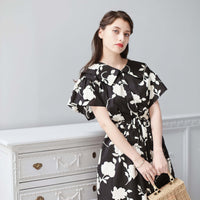 Floral Print One-Piece