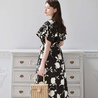 Floral Print One-Piece