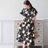 Floral Print One-Piece