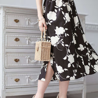 Floral Print One-Piece