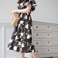 Floral Print One-Piece