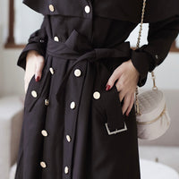 Cape Trench Coat