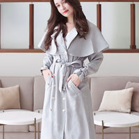 Cape Trench Coat