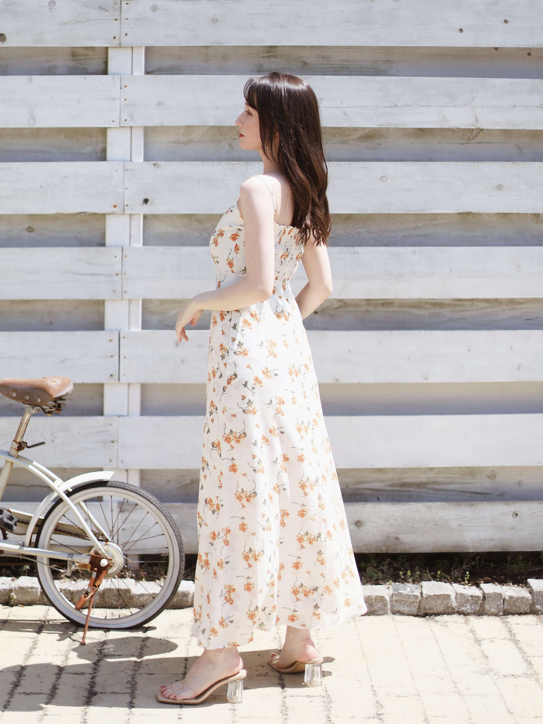 Floral Chiffon One-Piece